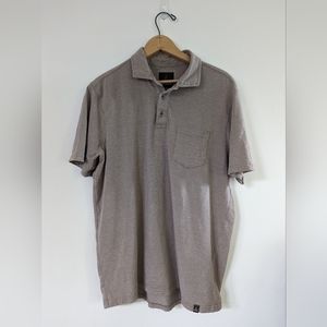 Men's Taupe Polo Shirt